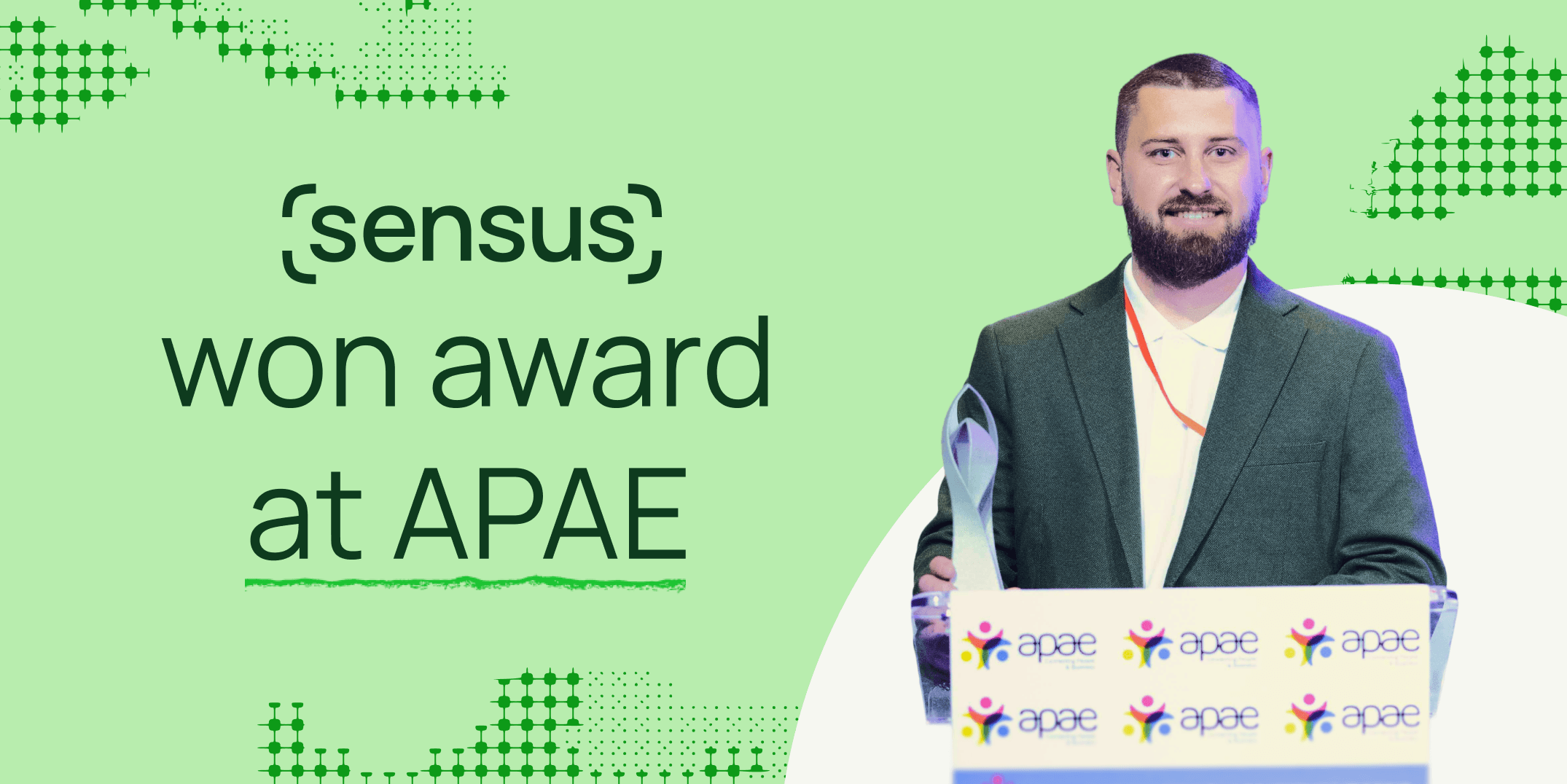 Sensus Received Business Award at XI APAE FEM EMPRESA Congress 2026