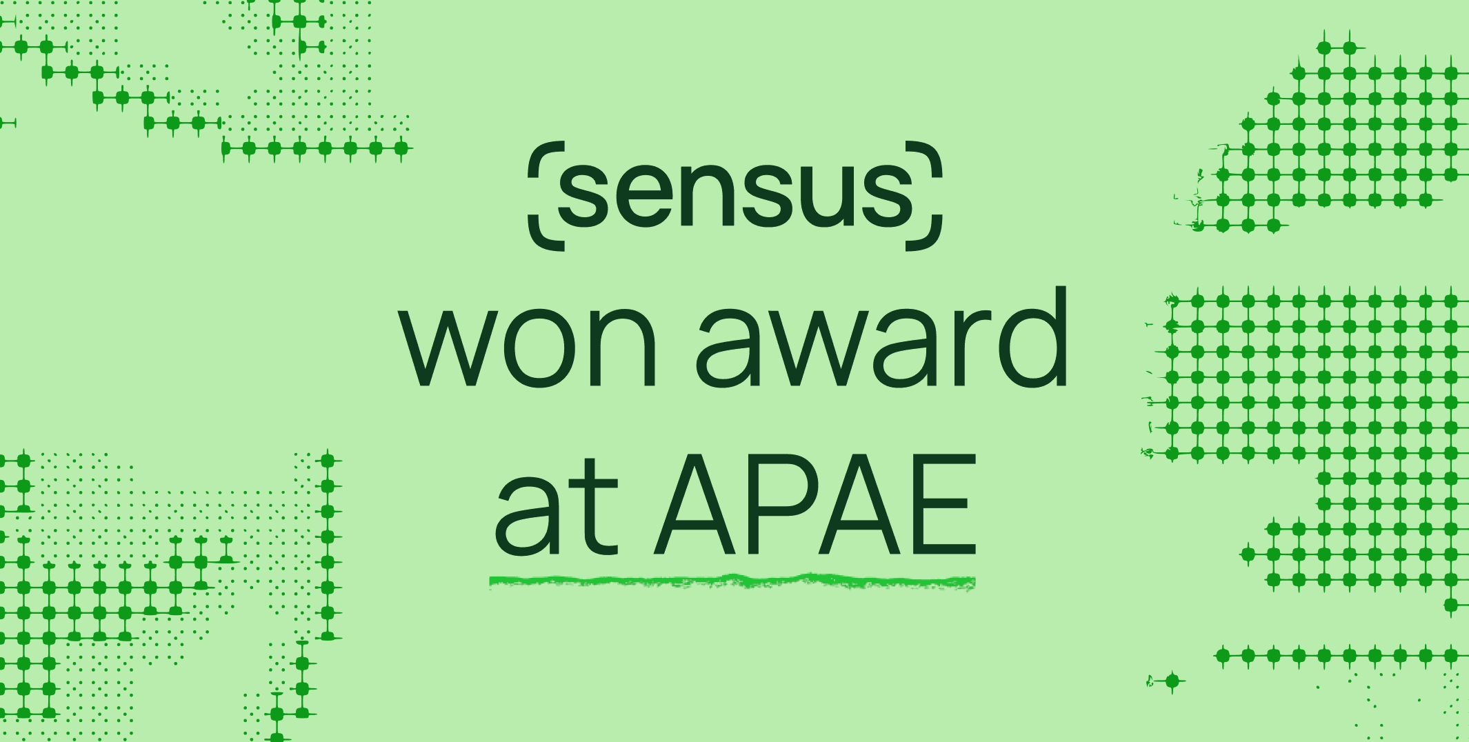 Sensus Received Business Award at XI APAE FEM EMPRESA Congress 2026